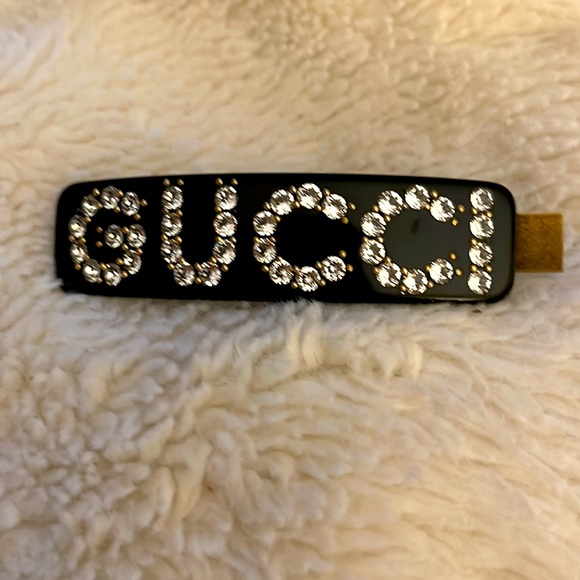 💐Gucci ✨ Swarovski Crystal Gucci single hair clip - Picture 7 of 8